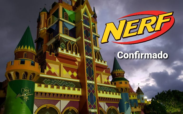 Beto Carrero World - Temática da área da Nerf está bem avançada